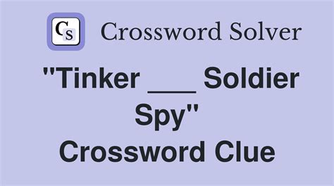 TINKER Crossword Clue: 8 Answers with 6